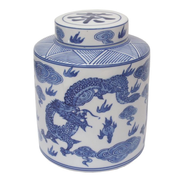 Dragon Tea Caddy