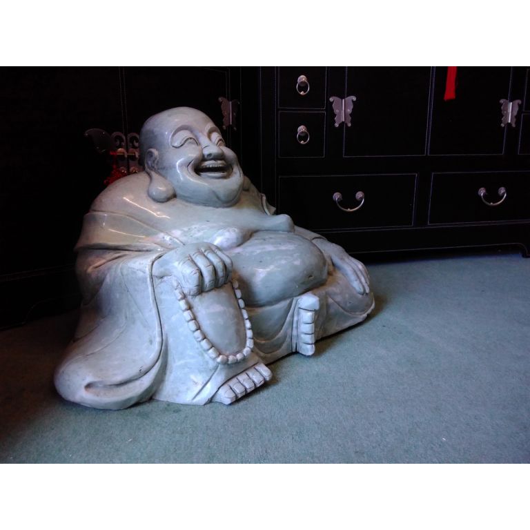 Chinese Jade Seated Buddha