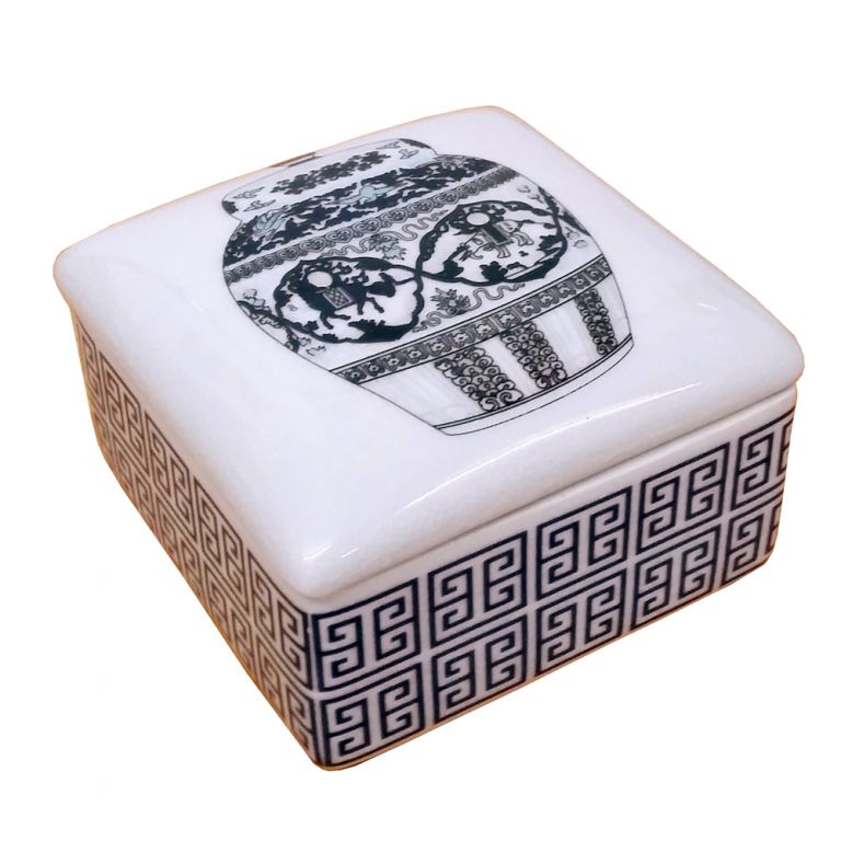 Porcelain Trinket Box