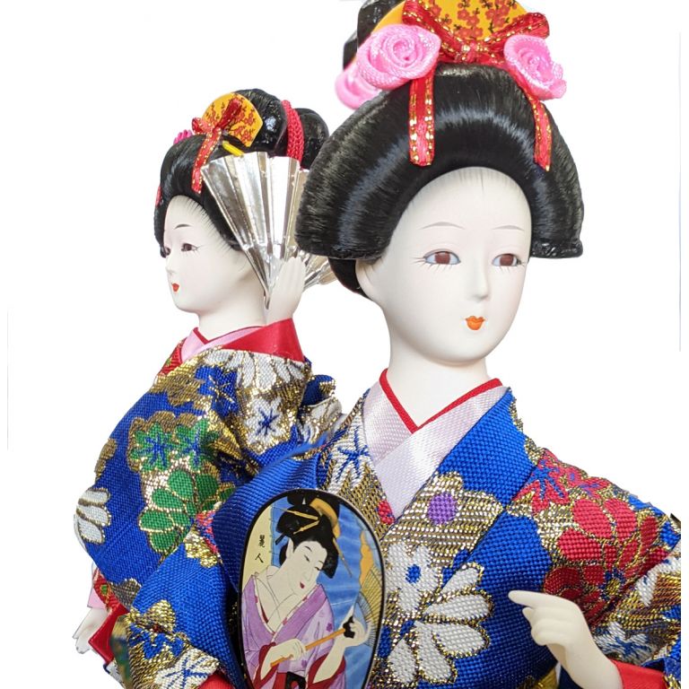 Japanese Lady in Blue doll