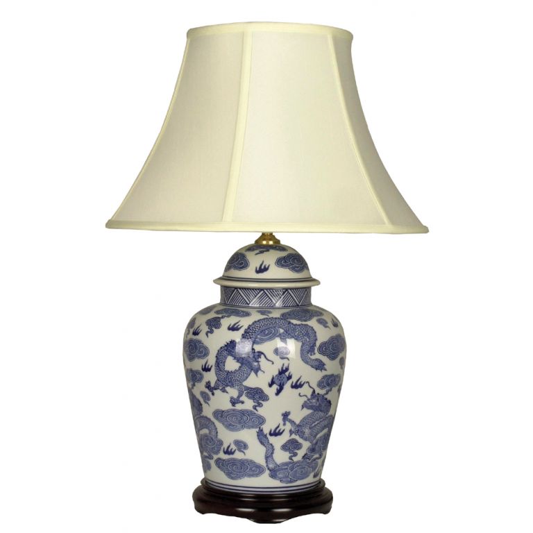 General Jar Dragon Lamp