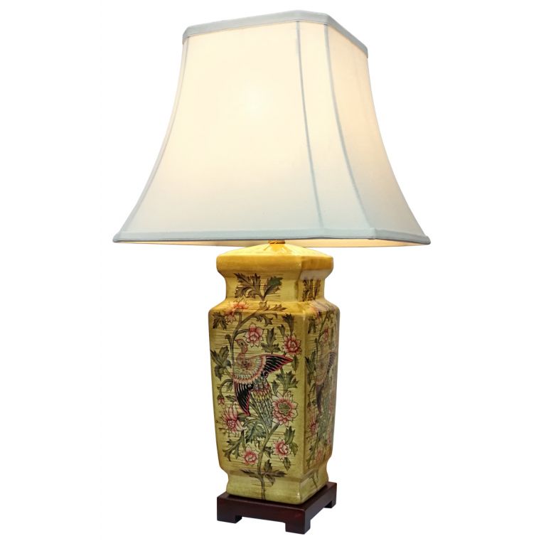 Golden Pillar Lamp