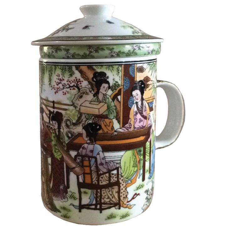 Ladies in Garden Infuser Mug