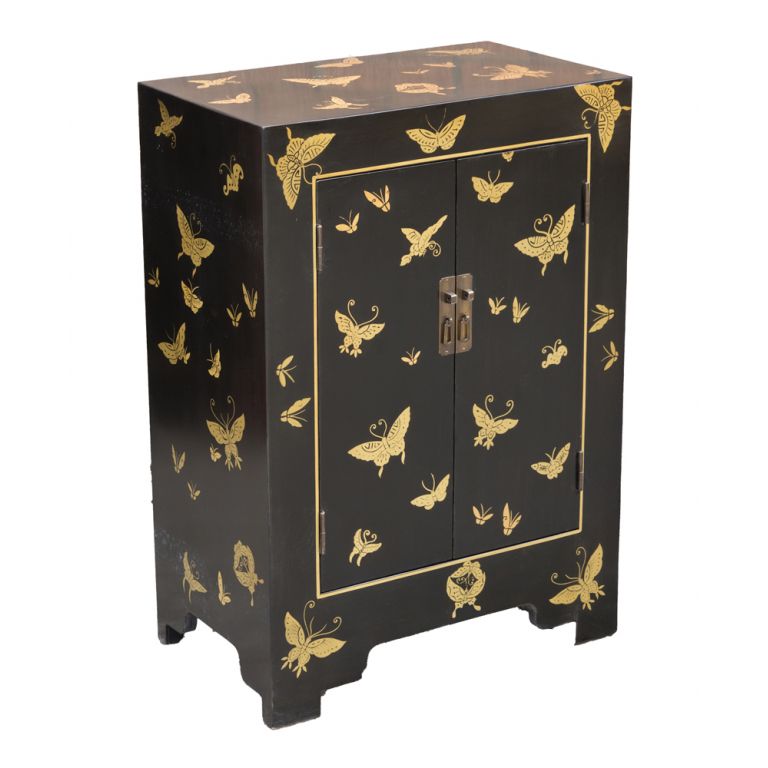 Butterfly Lacquer Cabinet