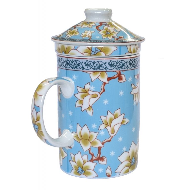 Starlight Magnolia Infuser Mug