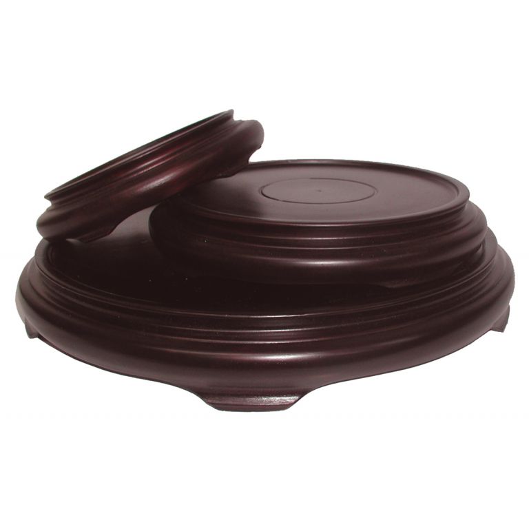 Hardwood Vase Stand: 10cm