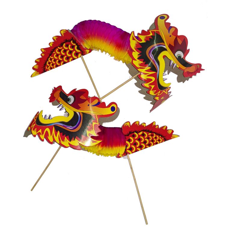 Paper Dragon Pair