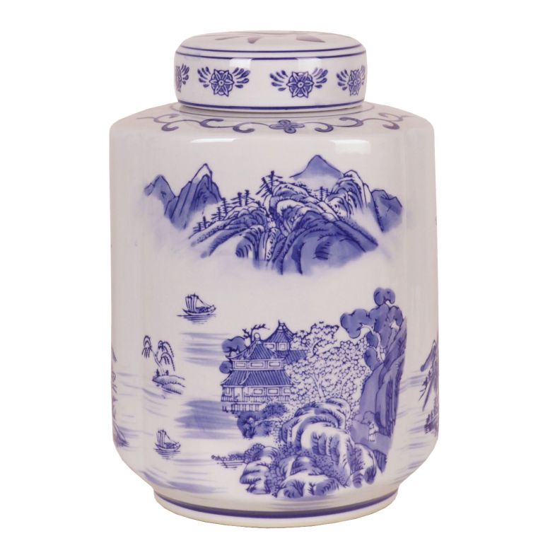 Scalloped Tea Caddy