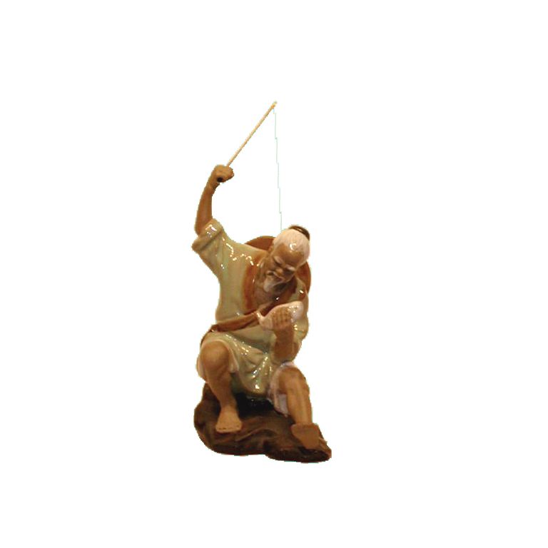 Fisherman with catch