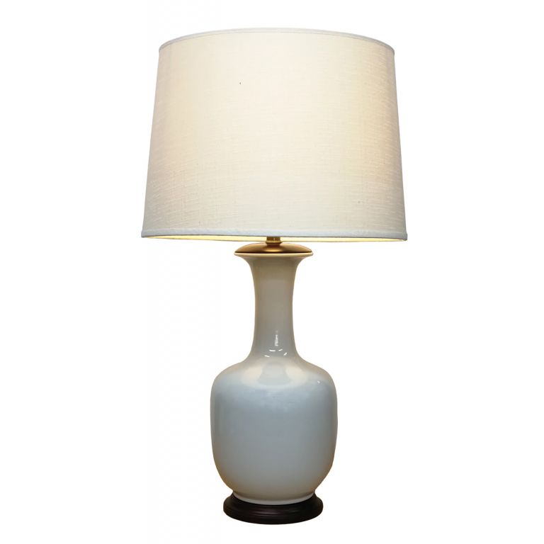 Ivory Bottle Vase Lamp